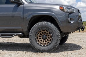 Jeep Cherokee Wheel - Rough Country - 87 Series Simulated Beadlock - Bronze/Black - '84-'01